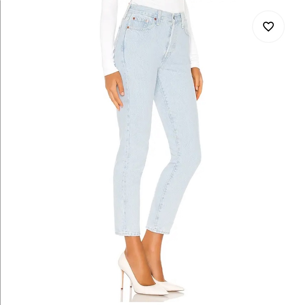 Levi’s wedgie fit jean in signal lost - light wash - Picture 7 of 12